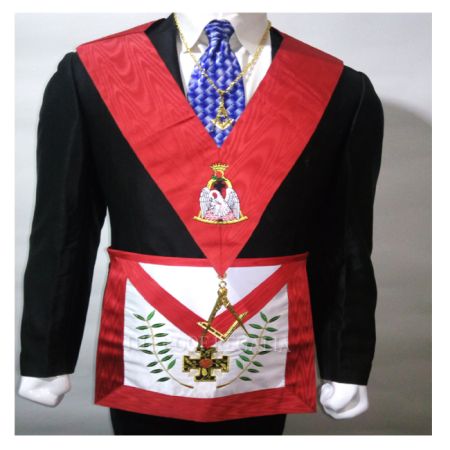 AASR Scottish Rite 18th degree apron & collar